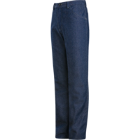 Pantalons en denim coupe d&eacute;tendue r&eacute;sistants aux flammes, 32, x 37, Bleu, 18 cal/cm² Brunswick Fyr & Safety