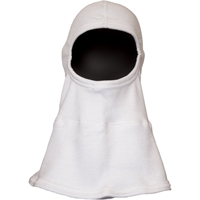 Arc Flash Protective Balaclava-Style Hoods, White, 10 cal/cm², NFPA 70E, 2 Arc Flash PPE Category Level SED820 | Brunswick Fyr & Safety