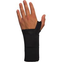 Dual Elastic Wrist Supports, Elastic, Left Hand, Small SEE139 | Brunswick Fyr & Safety