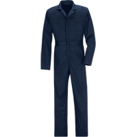 Coveralls, Men's, Grey, Size 36 SEE207 | Brunswick Fyr & Safety