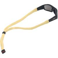 Cordons &agrave; lunettes de s&eacute;curit&eacute; en Kevlar naturel avec embouts standards Brunswick Fyr & Safety