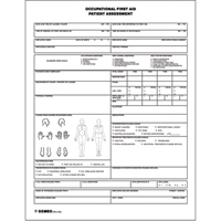 Patient Assessment Chart SEE693 | Brunswick Fyr & Safety
