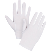 Low-Lint Inspection Gloves, Nylon, Hemmed Cuff, Ladies/X-Small SDS931 | Brunswick Fyr & Safety
