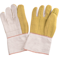 Hot Mill Gloves, Cotton, X-Large, Protects Up To 482° F (250° C) SEF067 | Brunswick Fyr & Safety