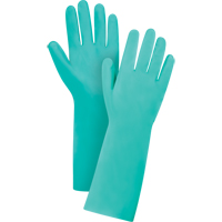 Gants r&eacute;sistants aux produits chimiques &agrave; prise en losange, Taille 8, 13" lo, Nitrile, 22 mils Brunswick Fyr & Safety