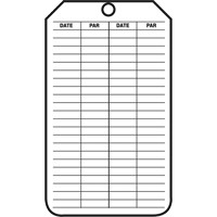 Inspection Tags, Cardstock, 3-1/8" W x 5-7/8" H, French Brunswick Fyr & Safety