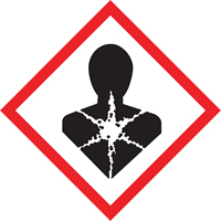 GHS Pictogram Labels, Paper, Roll, 2" L x 2" W Brunswick Fyr & Safety