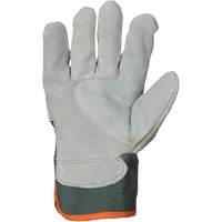 Endura&reg; Fitter Gloves, Large, Split Leather Palm, Cotton Inner Lining Brunswick Fyr & Safety