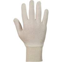 Superior&reg; ML80K Knit Gloves, One Size, White, Unlined, Knit Wrist Brunswick Fyr & Safety