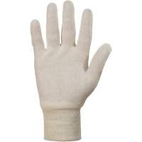 Superior&reg; ML80K Knit Gloves, One Size, White, Unlined, Knit Wrist Brunswick Fyr & Safety