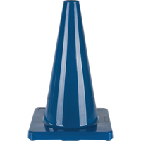 Coloured Traffic Cone, 18", Blue SEH136 | Brunswick Fyr & Safety