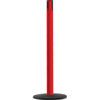Advance TensaBarrier<sup>®</sup> - Receiver Post, 36" High, Red SEH490 | Brunswick Fyr & Safety