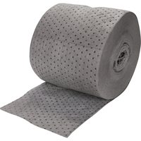 Premium Bonded Sorbent Rolls, Heavyweight, 150' L x 15" W, 25 gal. Absorbancy Brunswick Fyr & Safety