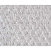 Premium Fine Fiber Sorbent Pads, Oil Only, 15" x 17", 25 gal. Absorbancy Brunswick Fyr & Safety