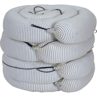 Barrage absorbant de premi&egrave;re qualit&eacute;, Universel, 10' lo x 8" la, Absorption 70 gal., 4 /pqt Brunswick Fyr & Safety
