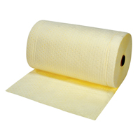 Rouleaux absorbants li&eacute;s de premi&egrave;re qualit&eacute;, Poids moyen, 150' lo x 30" la, Absorption 40 gal. Brunswick Fyr & Safety