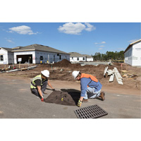 Ultra-Drain Guard&reg; Catch Basin Insert, Trash & Debris, 48" L x 36" W Brunswick Fyr & Safety