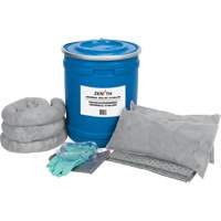 Trousse de lutte contre les d&eacute;versements pour camion, Universel, Baril, Absorbance de 10 gal. US Brunswick Fyr & Safety