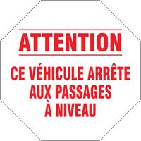 French Traffic Sign, Vinyl, 18" W x 18" H SEI461 | Brunswick Fyr & Safety
