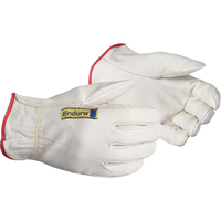 Driver's Gloves, 3X-Large, Grain Cowhide Palm Brunswick Fyr & Safety