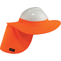 Rebords pour casques de s&eacute;curit&eacute; 6660 Chill-Its, Orange haute visibilit&eacute; Brunswick Fyr & Safety