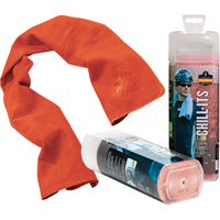 Chill-Its<sup>®</sup> 6602 Cooling Towels, Hi-Vis Orange SEI754 | Brunswick Fyr & Safety
