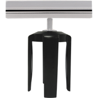 Support d'enseigne Tensabarrier avec adaptateur, Chrome Brunswick Fyr & Safety