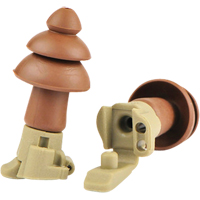 BattlePlugs&reg; Impulse Earplugs, Uncorded, Pair - Plastic Case, 24 dB NRR, Large Brunswick Fyr & Safety