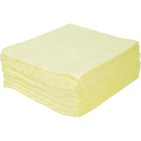 Premium Bonded Sorbent Pads, Hazmat, 15" x 17", 15 gal. Absorbancy Brunswick Fyr & Safety