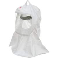 Cagoule Versaflo de haute durabilit&eacute; avec coiffe int&eacute;gr&eacute;e, Grand/Moyen, Coiffe souple, Bavette Simple Brunswick Fyr & Safety