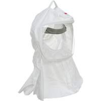 Cagoule Versaflo de haute durabilit&eacute; avec coiffe int&eacute;gr&eacute;e, Grand/Moyen, Coiffe souple, Bavette Simple Brunswick Fyr & Safety