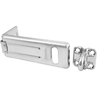 General Security Hardened Steel Hasp, Silver Brunswick Fyr & Safety