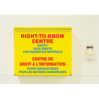 Armoires de rangement, Anglais & français, Compris reliures Brunswick Fyr & Safety