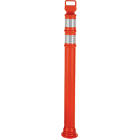 Poteaux délinéateurs Ez-Grab<sup>MC</sup>, 42" h, Orange SEJ658 | Brunswick Fyr & Safety