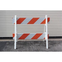 Barricades, A-Frame, 28.6" L x 40" H, Orange/White SEK535 | Brunswick Fyr & Safety