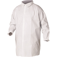 Sarraus de laboratoire KleenGuard A20, SMS, Blanc, Grand Brunswick Fyr & Safety