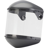 Fibre-Metal Dual 4" Crown High Performance Face Shield System, Propionate, Ratchet Suspension Brunswick Fyr & Safety