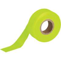 Ruban pour signalisation, 1,188" la x 150' lo, Lime fluorescent Brunswick Fyr & Safety
