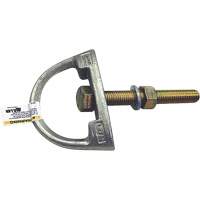 Miller&reg; Anchorage Connector with Hardware, D-Ring, Permanent Use Brunswick Fyr & Safety