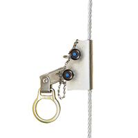 Lad-Saf™ Static Wire Rope Grab, 3/8" Rope Diameter SEP863 | Brunswick Fyr & Safety