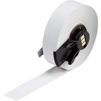 Printable Blank Tag Stock, Polypropylene, White, 0.5" Width Brunswick Fyr & Safety