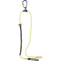 Pole Climber's Adjustable Rope Positioning Lanyard, 1 Legs, 8', Nylon SES231 | Brunswick Fyr & Safety