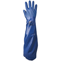 Gants NSK26, Taille Moyen/9, 26" lo, Nitrile, Doublure en Jersey de coton, 48-mil Brunswick Fyr & Safety