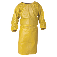 Blouse de protection contre la vaporisation de produits chimiques A70 KLEENGUARD, Polypropyl&egrave;ne, Jaune, 34" la x 44" lo Brunswick Fyr & Safety