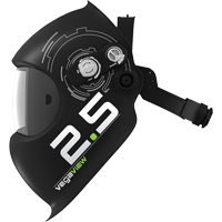 vegaview2.5 Welding Helmets, 3.94" L x 1.97" W View Area, 2.5/8 - 12 Shade Range, Black Brunswick Fyr & Safety