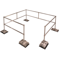 RoofGuard Classic System - Packaged Kits, Aluminum, 72" W x 216" L x 42" H Brunswick Fyr & Safety