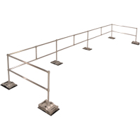 RoofGuard Classic System - Packaged Kits, Aluminum, 72" W x 324" L x 42" H Brunswick Fyr & Safety