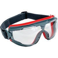 GoggleGear 500 Series Safety Splash Goggles, Clear Tint, Anti-Fog, Elastic Band SFM409 | Brunswick Fyr & Safety