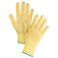Gants tricot&eacute;s sans couture, Taille T-Grand/10, Calibre 7, Enveloppe en Kevlar, ASTM ANSI niveau A2/EN 388 niveau 3 Brunswick Fyr & Safety