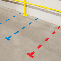 Armor Stripe Lean/5S Markers, Circle, 6" L x 6" W, Orange, Plastic Brunswick Fyr & Safety